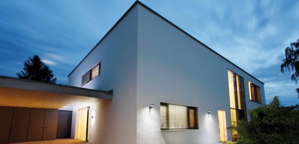 Außen­beleuchtung bei Elektrotechnik Matthias Mahlmeister in Ramsthal